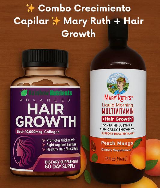 Combo Capilar Mary Ruths + Hair Growth